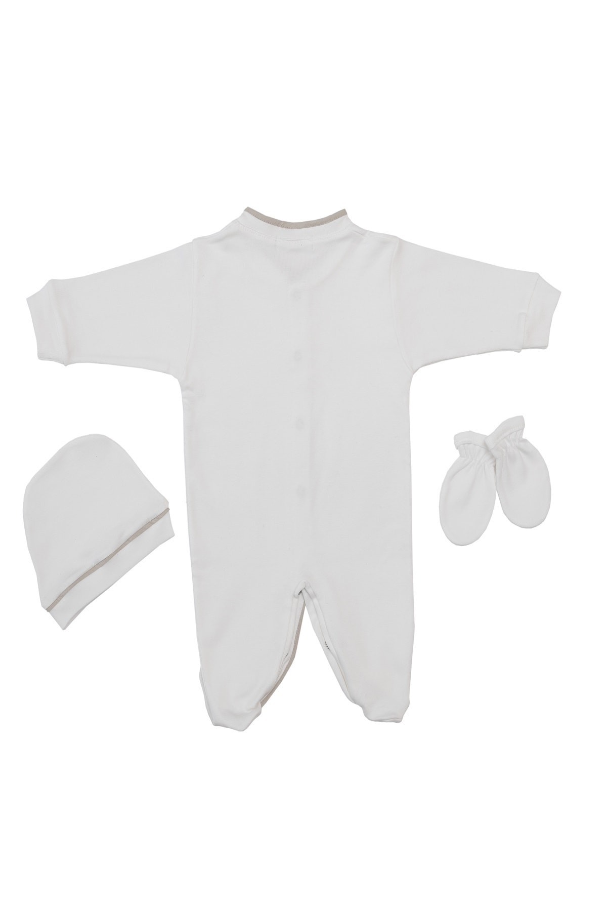 بادی نوزادی پسرانه – دخترانه اکرو AngelButik | biyeli01 اورجینال - تصویر 2