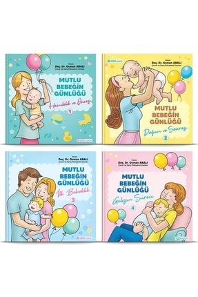 Mutlu Bebeğin Günlüğü 4 Kitaplı Set MUTLUSET