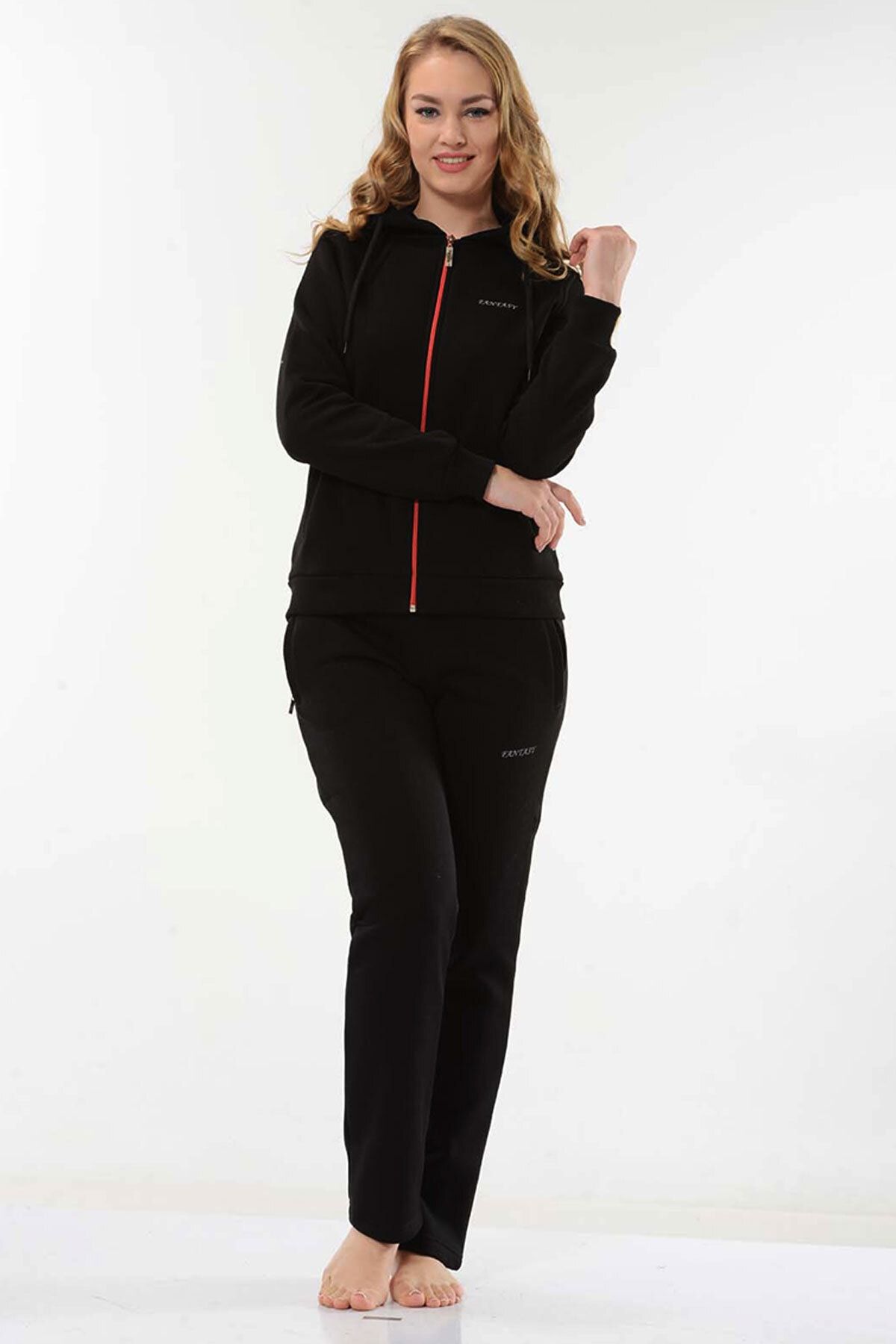 Womens ribbed clearance tracksuit