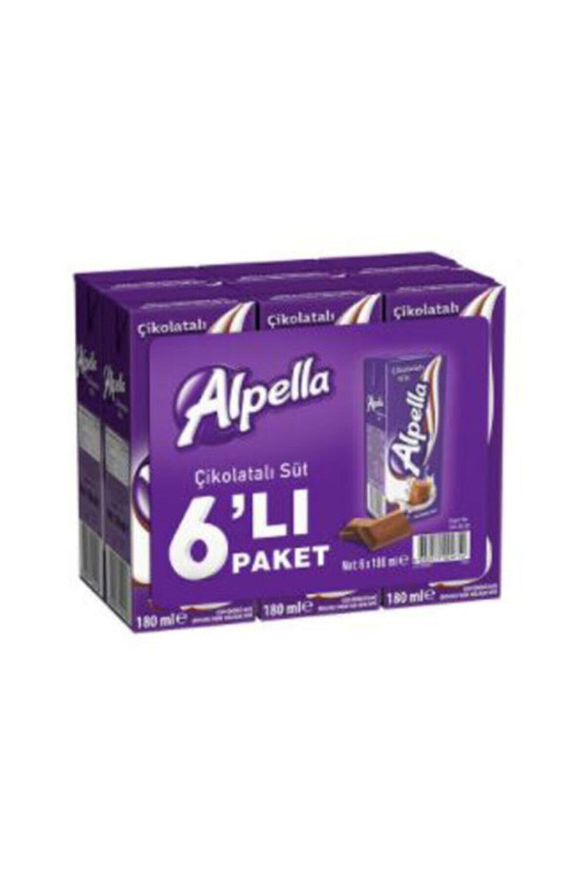 Alpella Çikolatalı Süt 6x180 ml