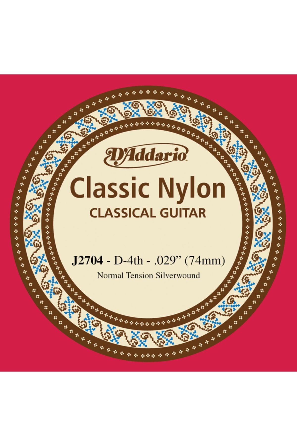 Daddario-Daddarıo Classical Guitar Single String, Classic Nylon, Normal Tensı J2704 1