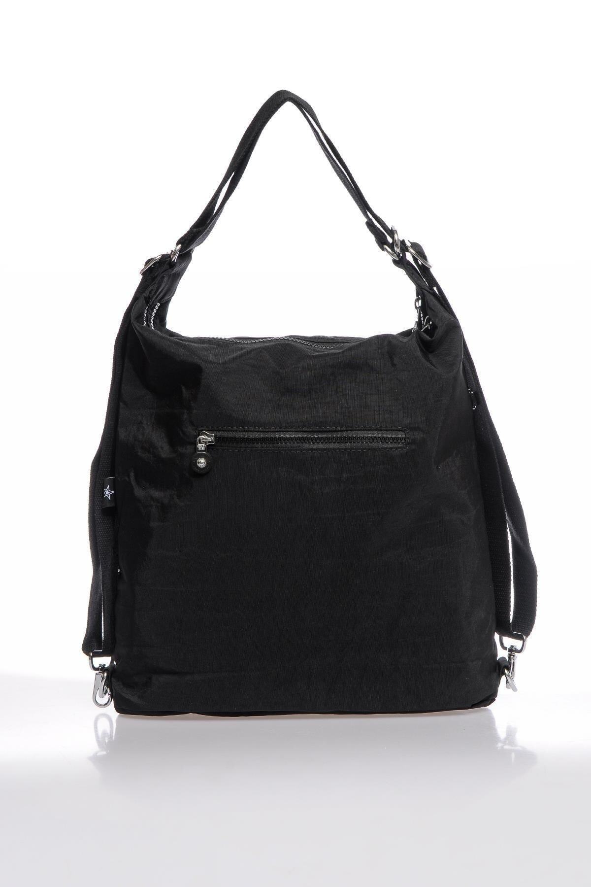 Hem Sırt Hem De Omuz Kadın Çantası Smart Bags 1205 Siyah