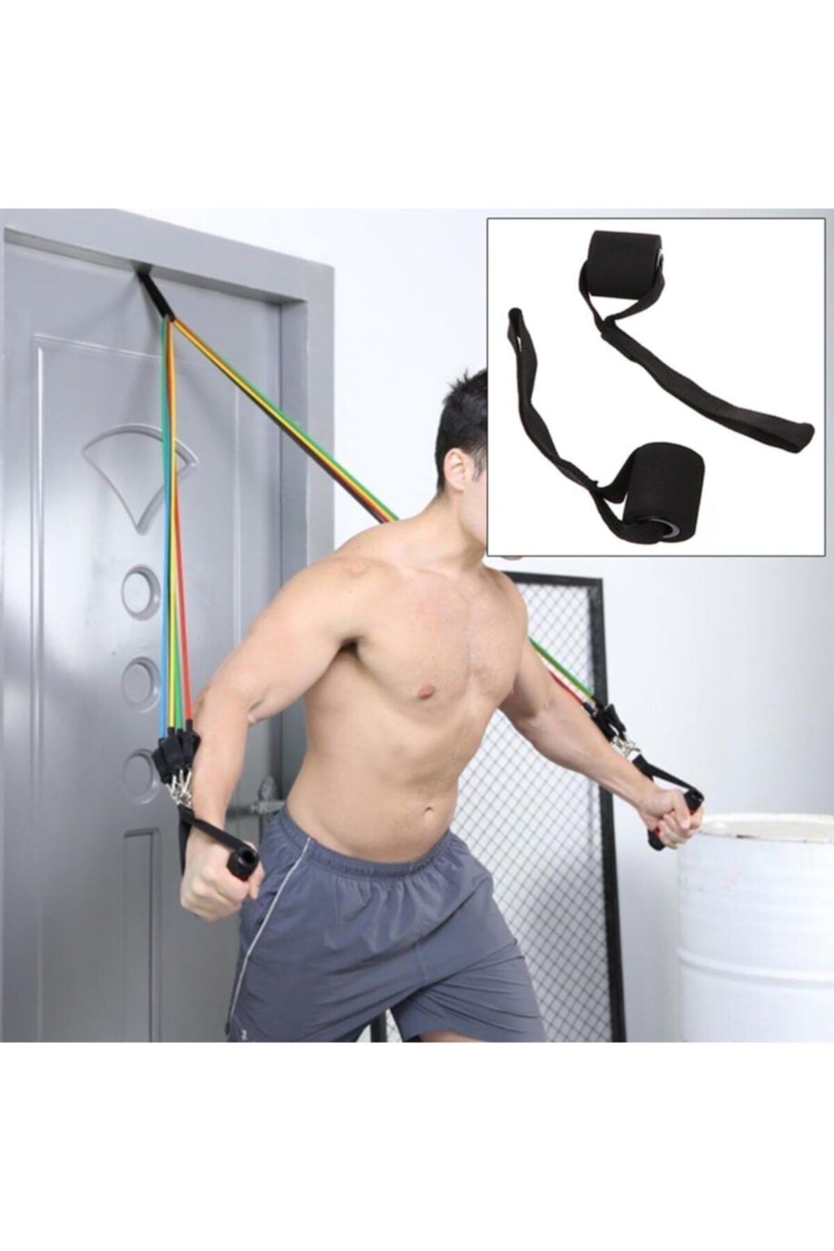 Clifton Home Fitness Over Door Resistance Band Holder Trendyol