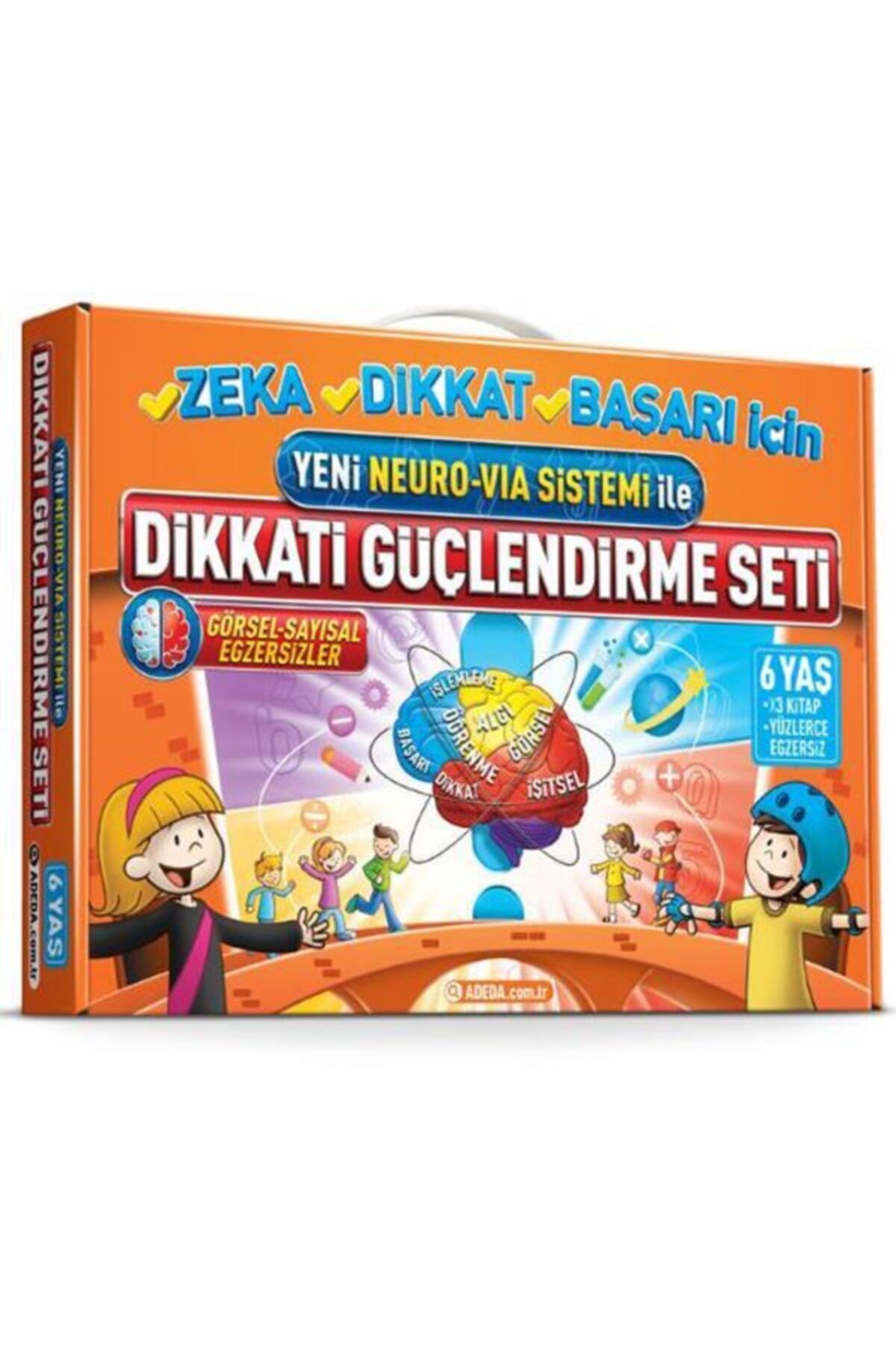 Adeda Yayincilik Dikkati Guclendirme Seti 3 Kitap 6 Yas Yeni Neuro Via Sistemi Ile Fiyatlari Ve Yorumlari En Ucuzu Akakce