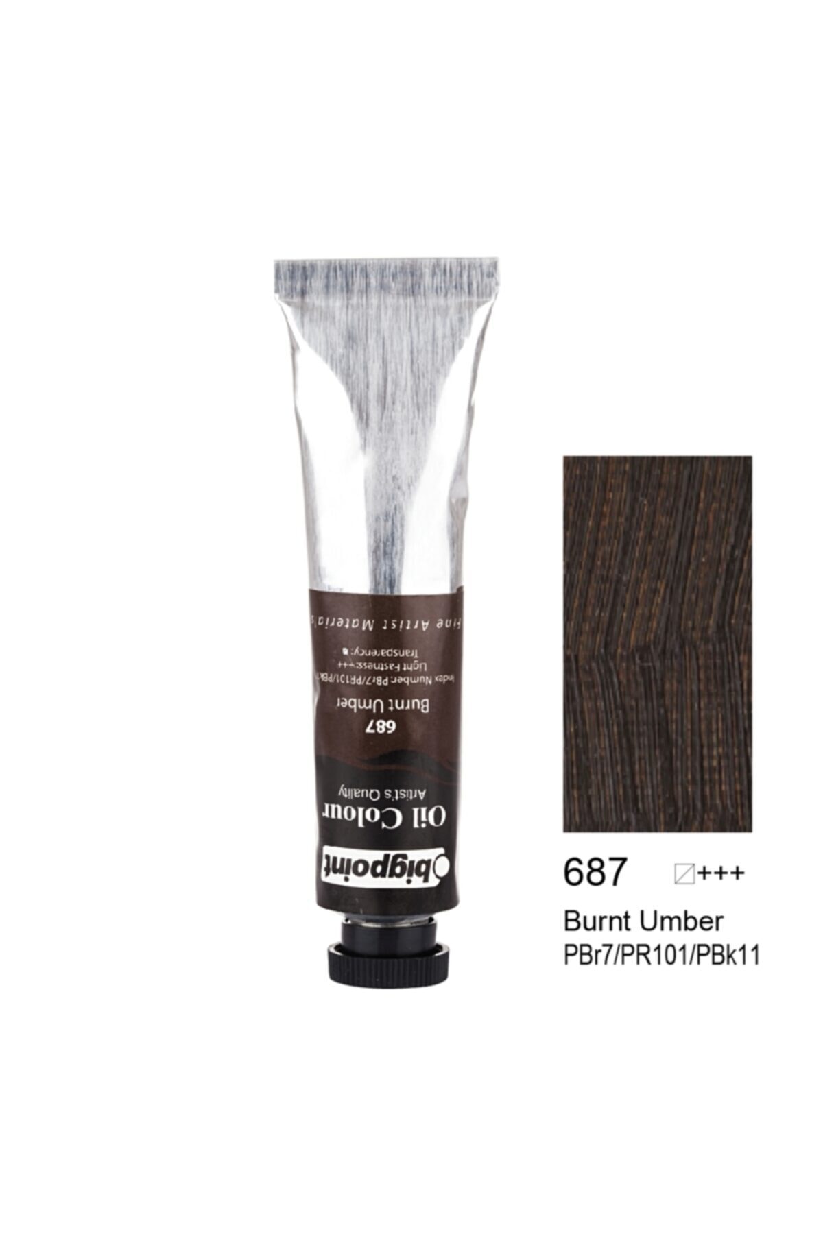 Genel Markalar Burnt Umber 687 45 Ml Yağlı Boya