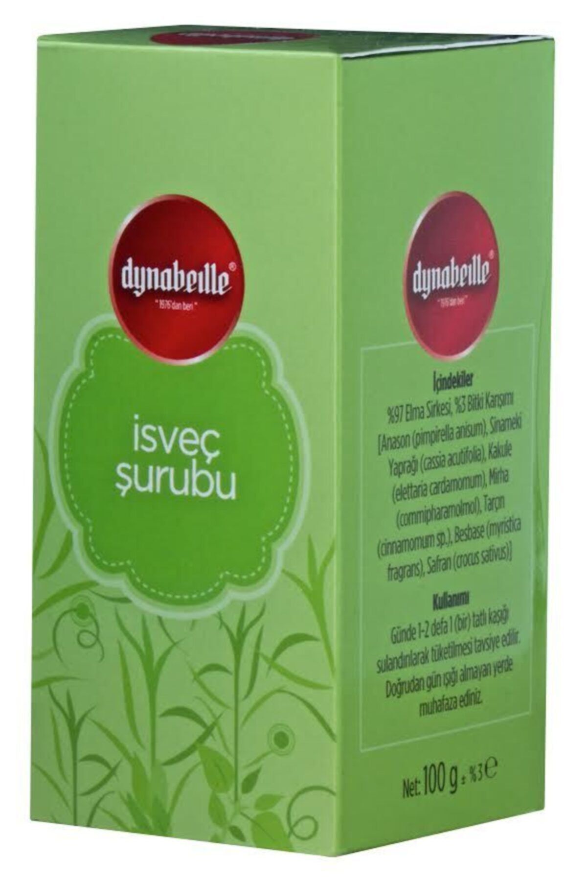 Dynabeille Isveç Şurubu - Isveç Zayıflama Detoks Iksiri ,alkolsüz , Yağ Yakıcı Formüllü Organik ZO10349