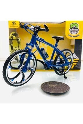Mountain Bike Mavi 1:10 Ölçek Metal Model Oyuncak Bisiklet 8697197093582-04