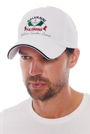 Beyaz Erkek Şapka - Alıv GLVSM37790511