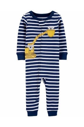 Picture of 1ı498410 Erkek Bebek Tekli Pijama Tulum