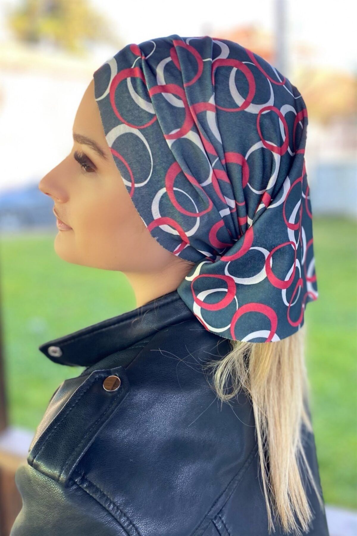 TAKIŞTIR-Mixed Color Ring Patterned Multi-Purpose Buff/bandana/mask 2