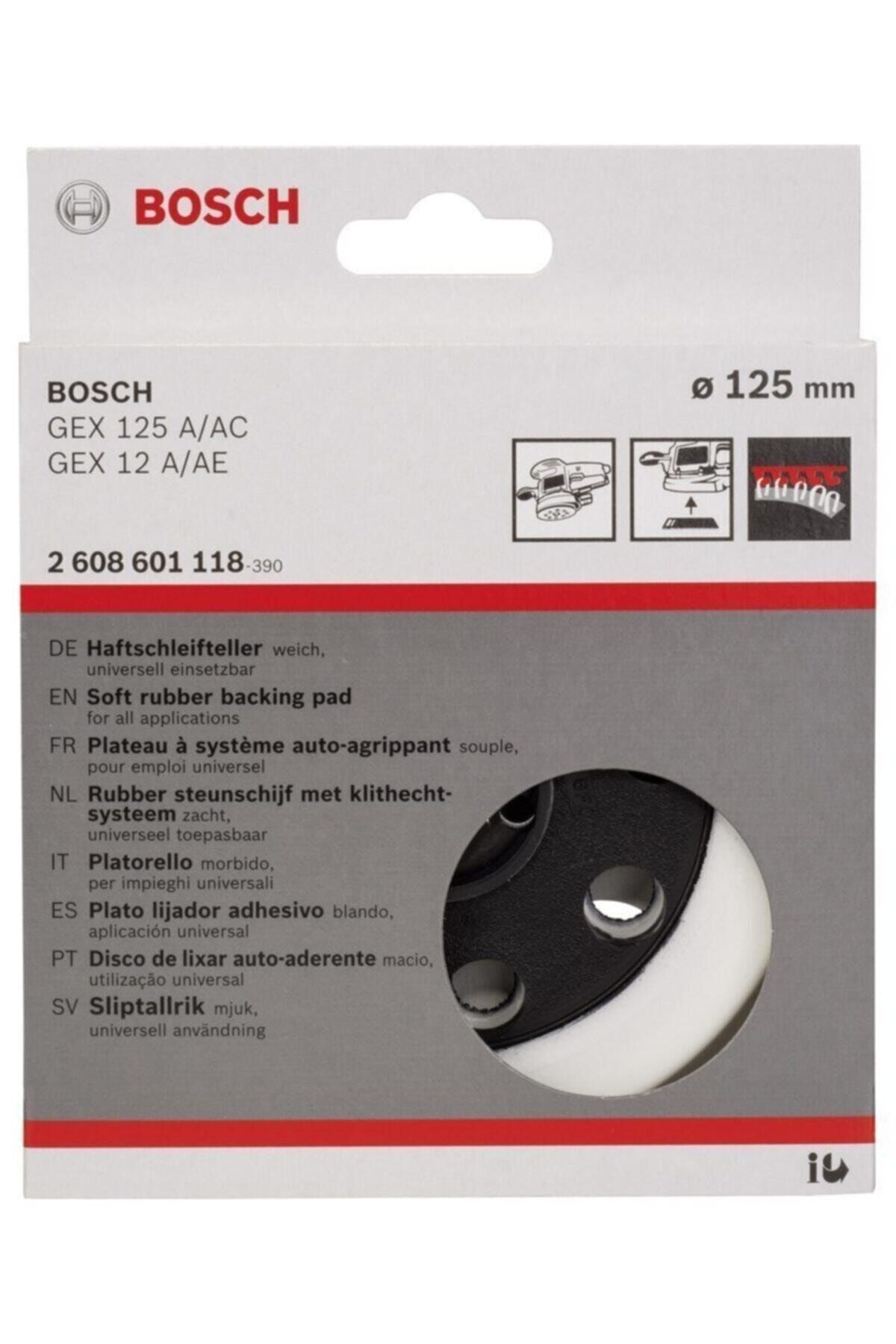 Bosch-125 Mm Sanding Base Soft (GEX 12 A/12 AE/125 A/125 AC) -2608601118 2