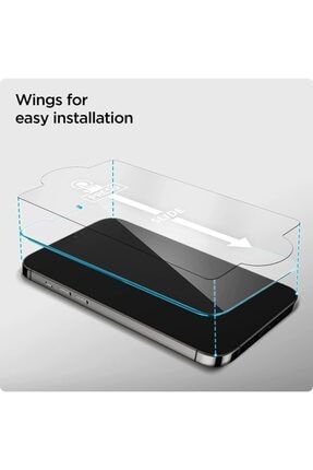 iPhone 13 Pro Kılıf Crystal Pack Clear + Glas.tR Slim HD Cam Ekran Koruyucu (2 Adet) 360 Tam Koruma ip13pro-cpack