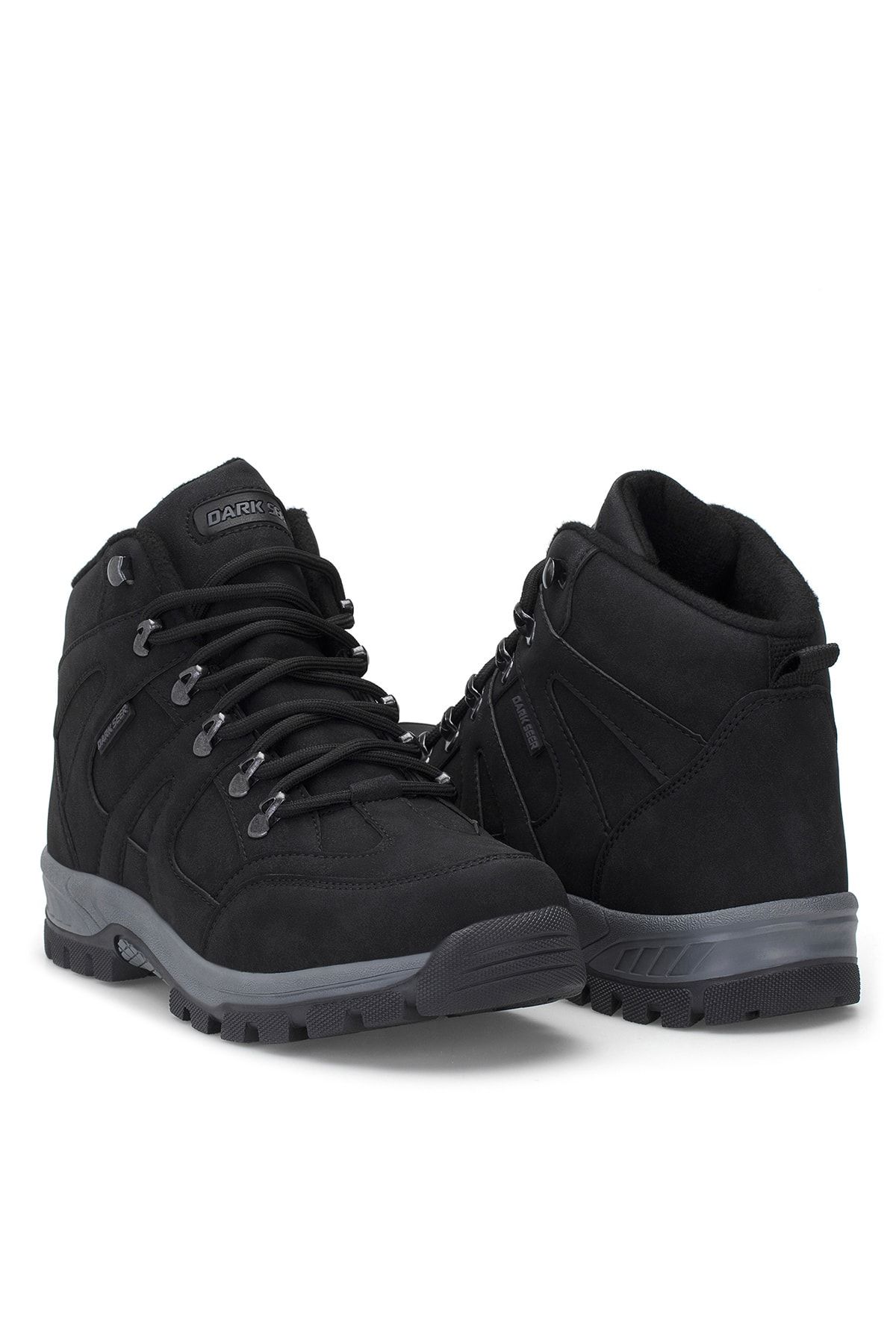 DARK SEER-Schwarze Unisex-Outdoor-Trekkingstiefel 3