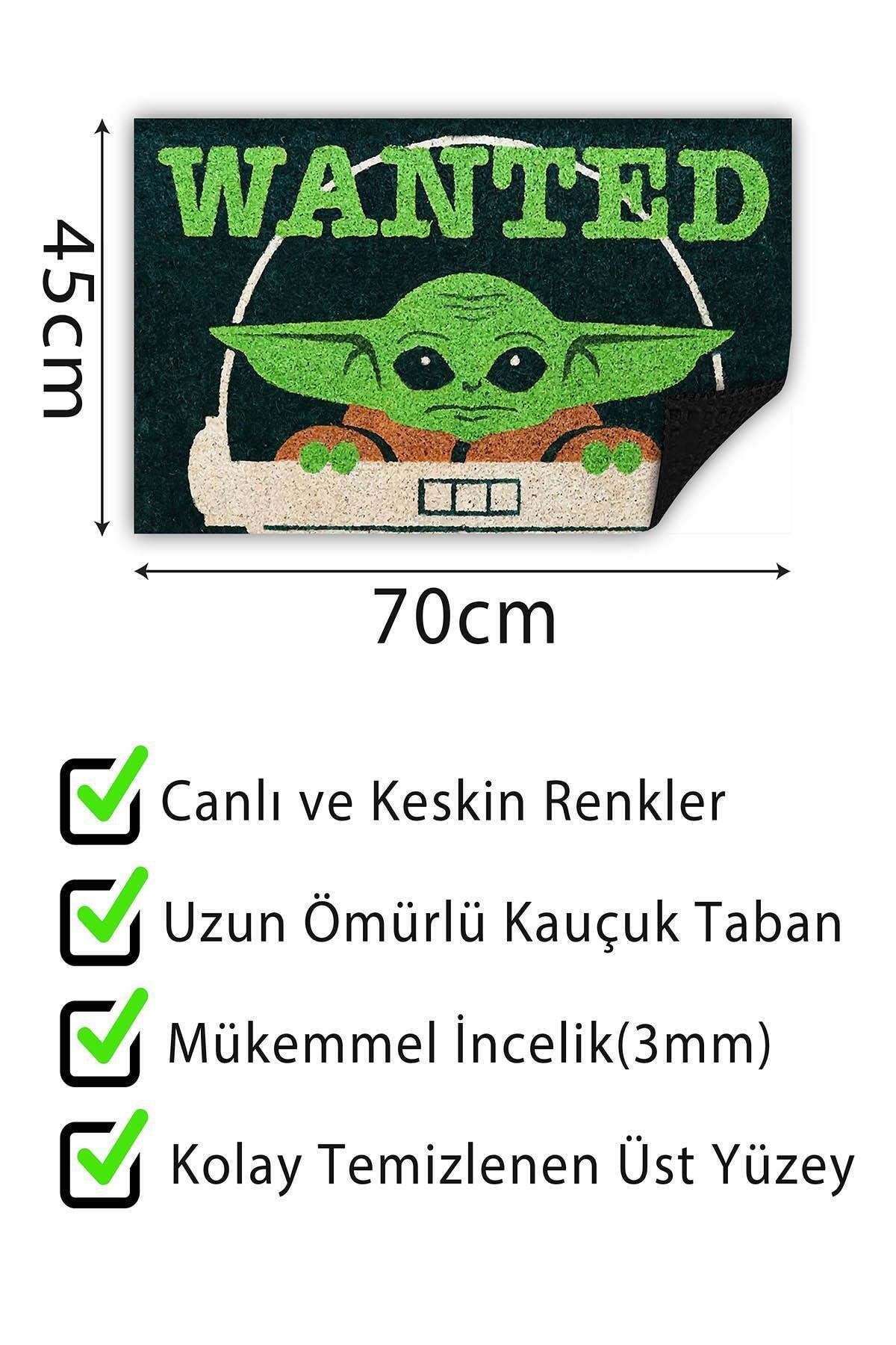 Monnhein Bebek Yoda Kapı Önü Paspası Dekoratif Dış Mekan/ev Içi/banyo/mutfak/yatak Odası/giriş Kapı Paspası fotoğrafı 4 (önizleme)