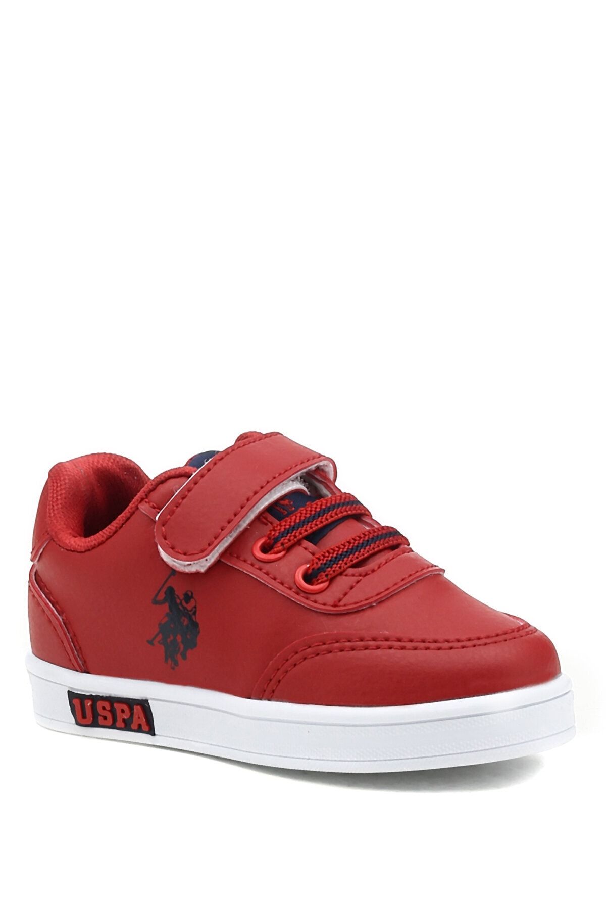 اسنیکر قرمز پسرانه و بچگانه کفش ورزشی Cameron Wt 1pr Red Boy U.S. Polo Assn.