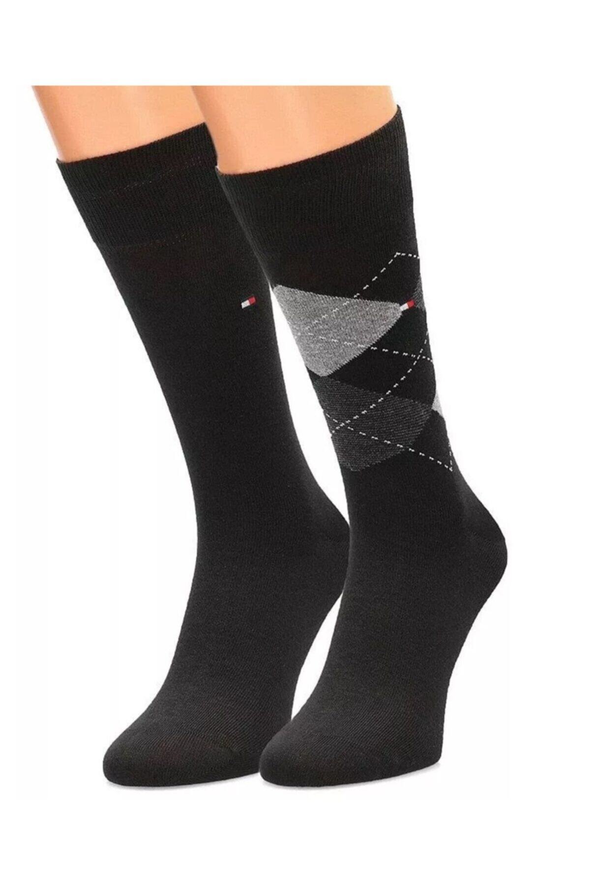 تامی هیلفیگر جوراب مردانه بسته ۲ عددی ۱۰۰۰۰۱۴۹۵-۲۰۰