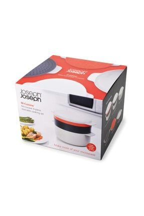 Joseph & Joseph 45001 M-cuisine 4'lü Mikrodalga Pişirme Seti-taş/turuncu 500.01.01.8408