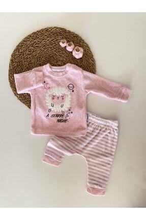 Unisex Bebek Kadife Takım SW160238RG