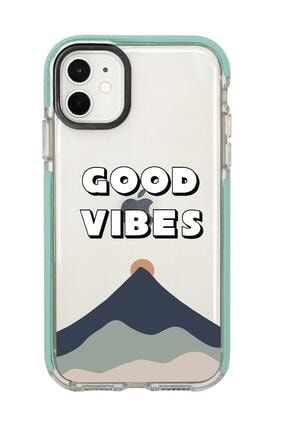 Iphone 11 Good Vibes Candy Bumper Silikonlu Telefon Kılıfı MCCBGDVBS37