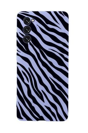 Samsung S20fe Zebra Pattern Premium Silikonlu Telefon Kılıfı MCANDLZBRPTRN182