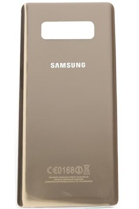 Samsung Galaxy Note 8 Arka Pil Batarya Kapağı Cam Gold TYC00248461053