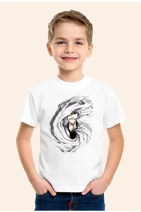 Anime Bleach Baskılı Erkek Çocuk T-shirt Tişört GKBBC0090