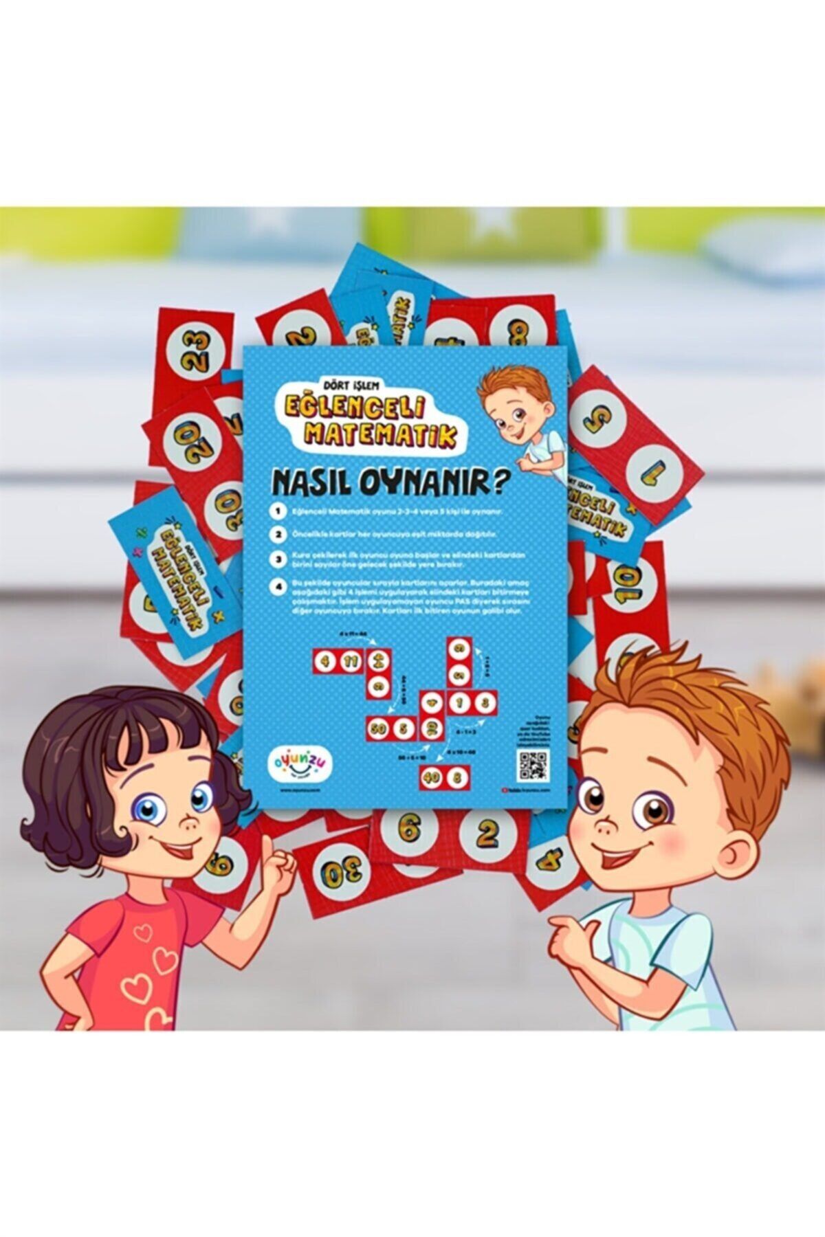NT Handmade-4 Operations Math Game For Kids - Child And Mind Development Child Education 3