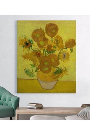 Vincent Van Gogh Ayçiçekler Kanvas Tablo mmc1111