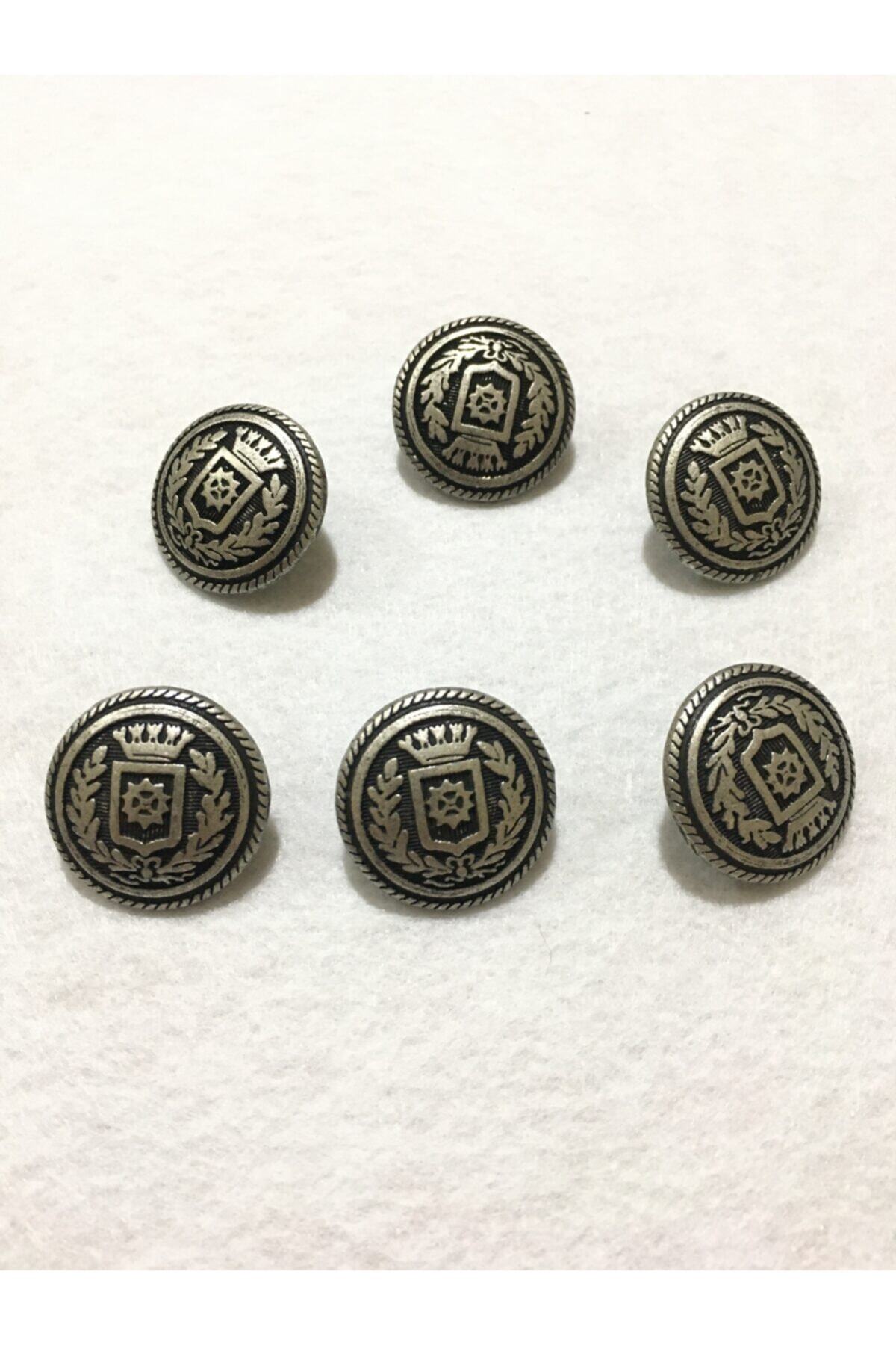 Trench Coat Button Metal Emblem Button