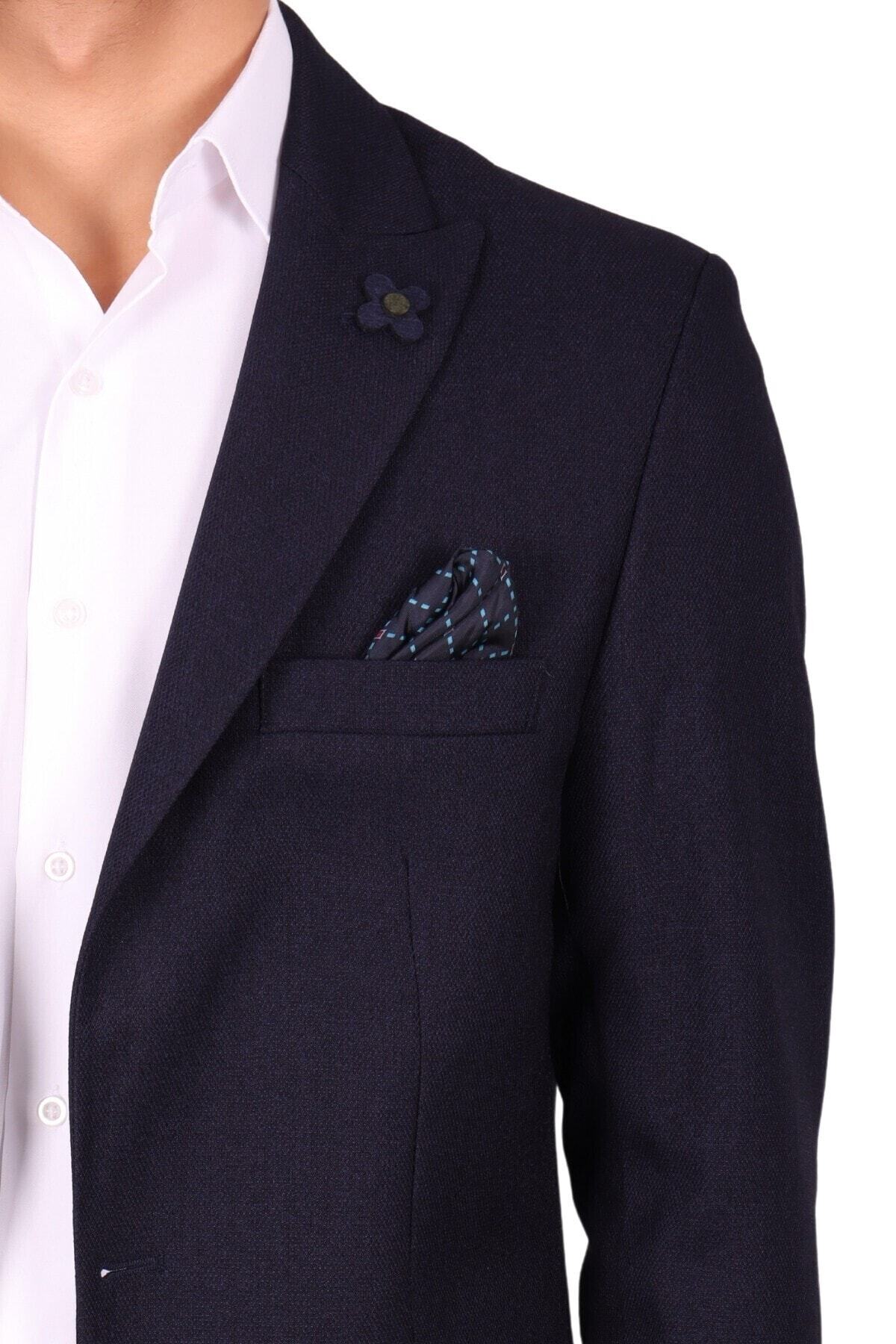 ژاکت مردانه بژ Vito Andolini | VTO-CEK-M19012-29 اورجینال - تصویر 4