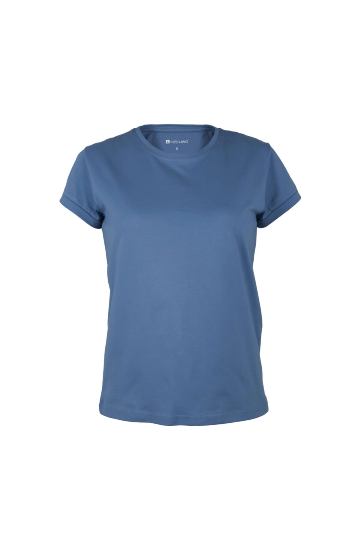 Rebuwo Rahat Kalıp Kadın T-shirt