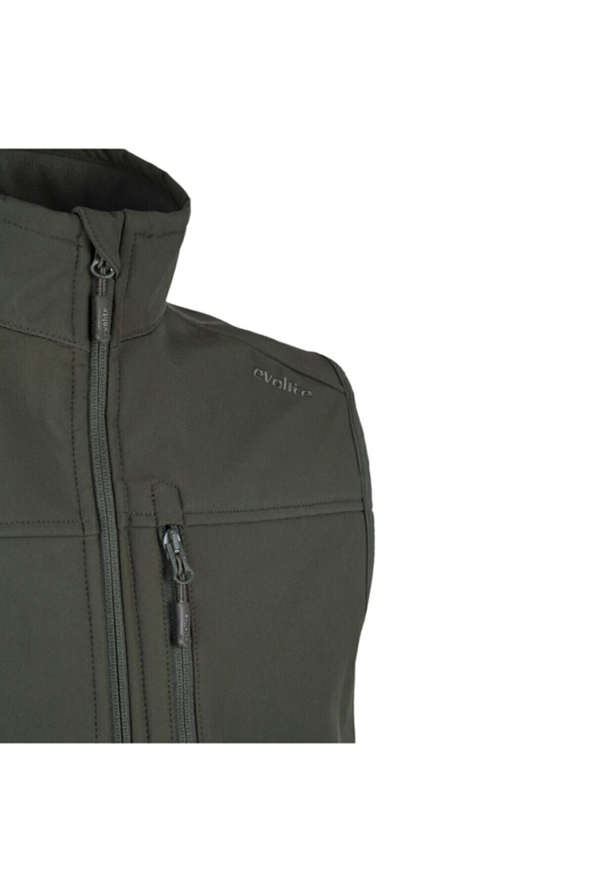 Evolite-E-3031 Krypton Softshell Men's Vest - Khaki 4