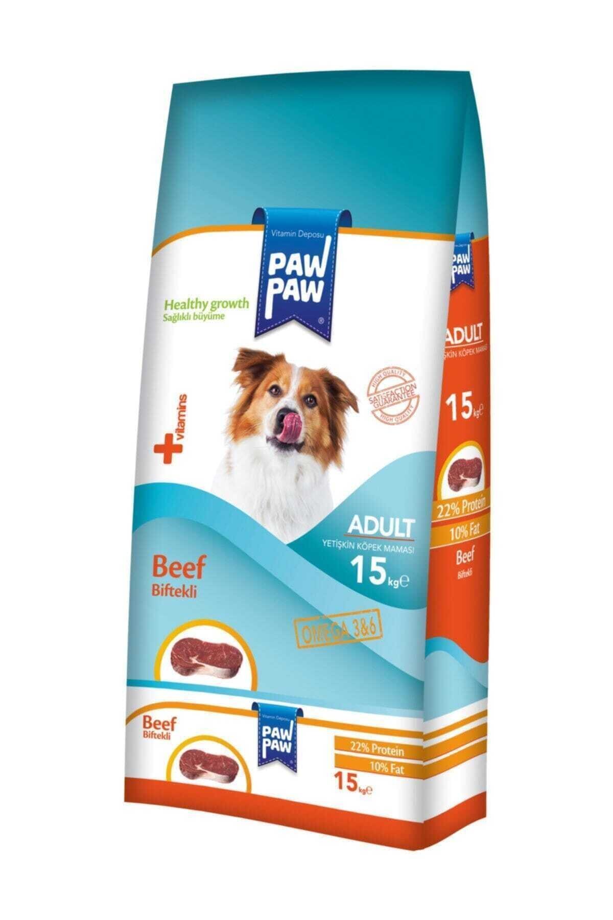 Paw Paw Biftekli Yetiskin Kopek Mamasi 15 Kg Fiyati Yorumlari Trendyol