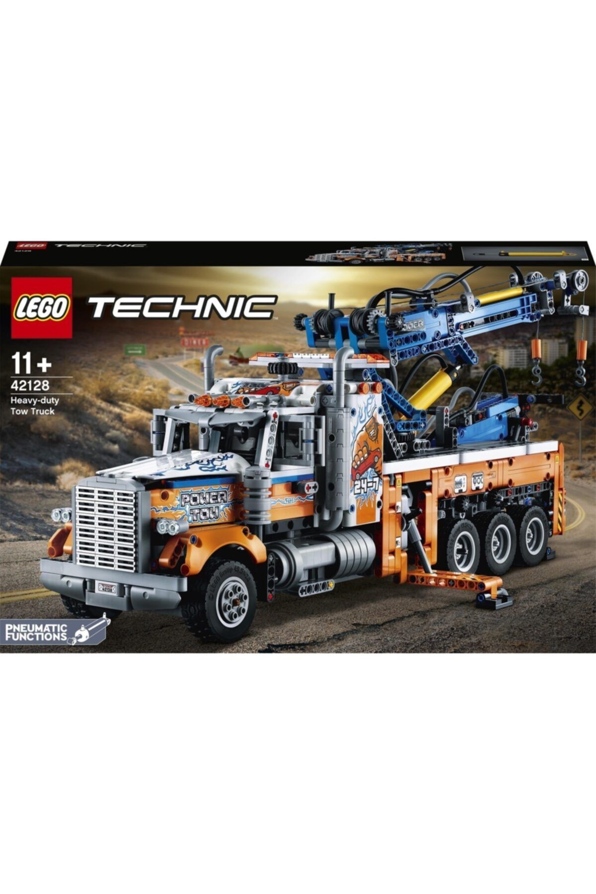 LEGO-® Technic Heavy Load Tow Truck 42128 - Collectible Model Building Set (2017 Pieces) 4