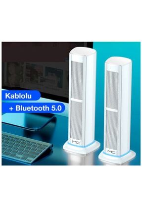 Mc F3 Pro 1+1 Bluetoothlu Ve Kablolu Soundbar Masaüstü Hoparlör C500-34533