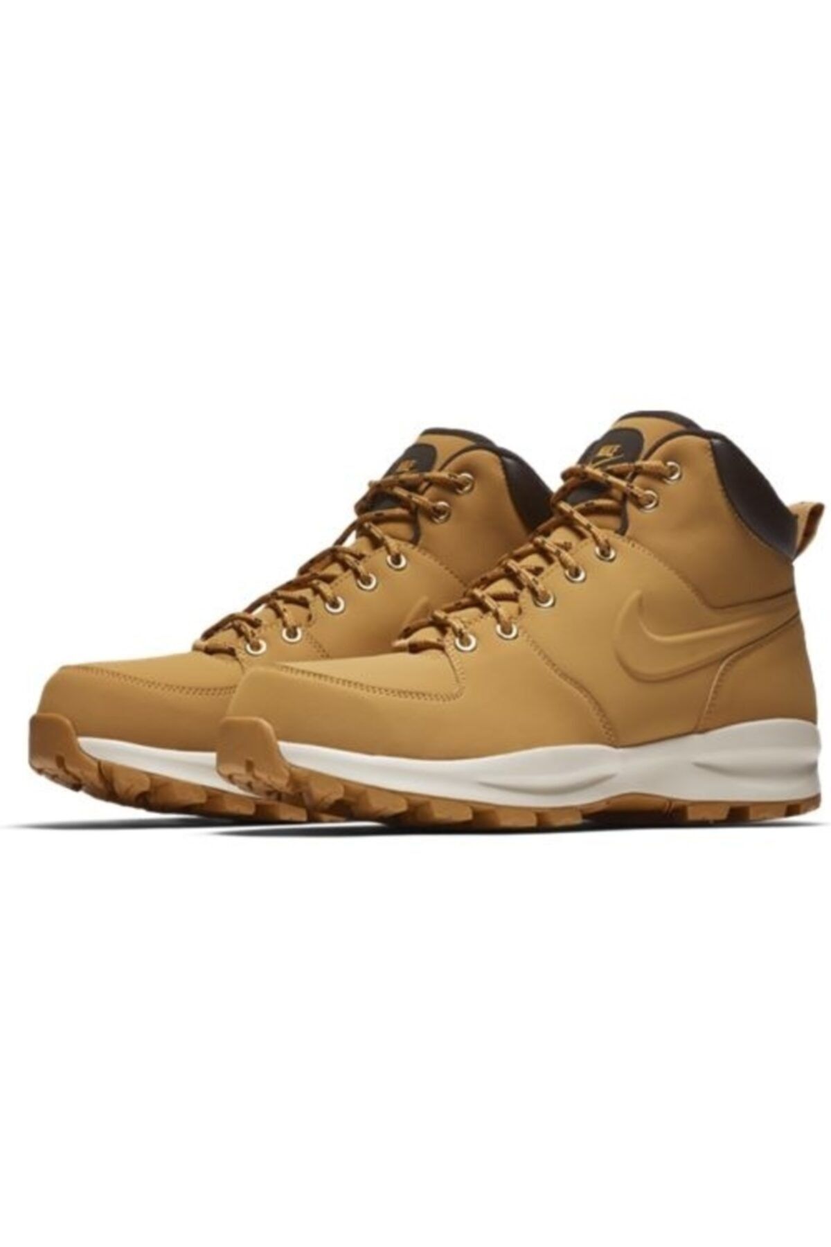 Nike Manoa Leather Boot Straw Color Men s Casual Shoes 454350
