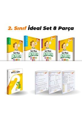 Kopya - Öğretmen Evde 2 Sınıf Bol Bol Ideal Set 8 Kitap 9786057536421