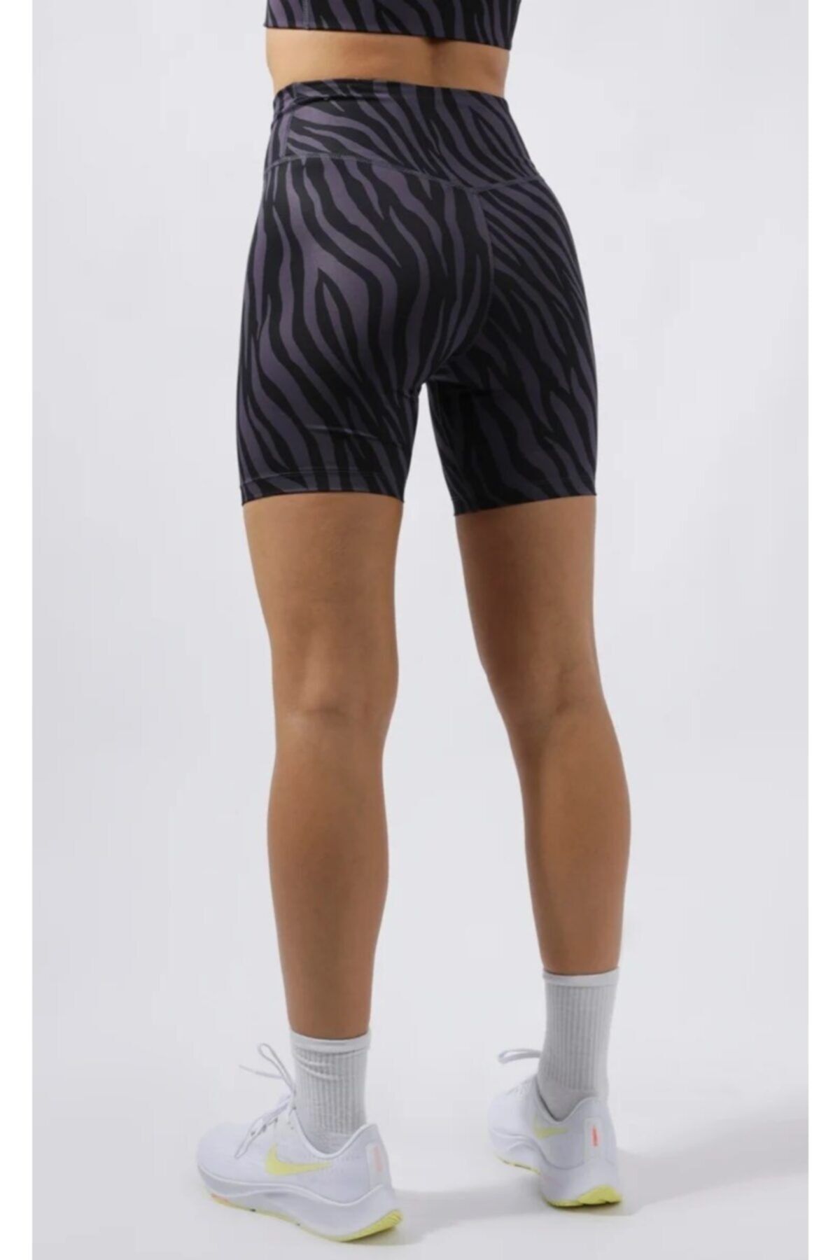 nike zebra biker shorts