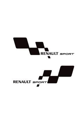2 Adet 30 Cm Renault Sport Sticker, Araba Sticker, Oto Sticker djt00116