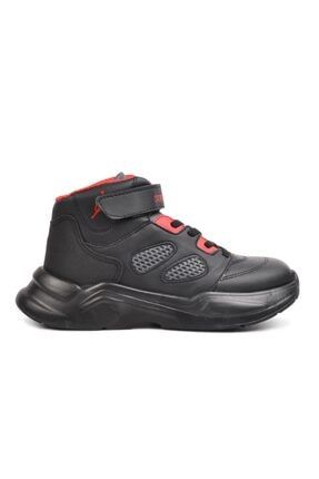 Siyah-kırmızı Erkek Cırt Cırtlı Erkek Çocuk Basketbol Ayakkabısı SMP-00000000013738