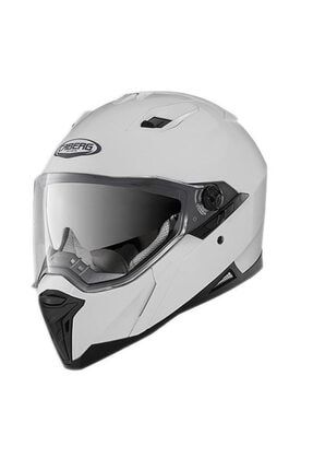 Kask Stunt Whıte (beyaz)güneş Gözlüklü YC-CBRG-063