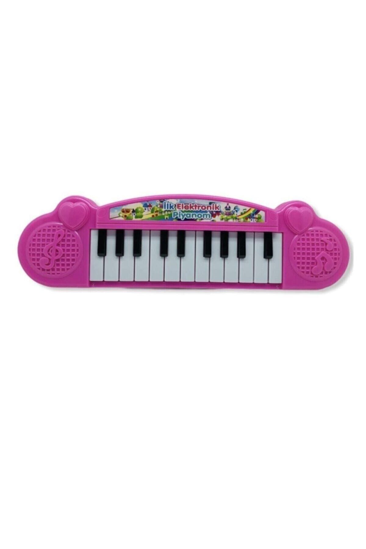 Kelebek Oyuncak Battery Operated 22 Key Mini Piano Pink