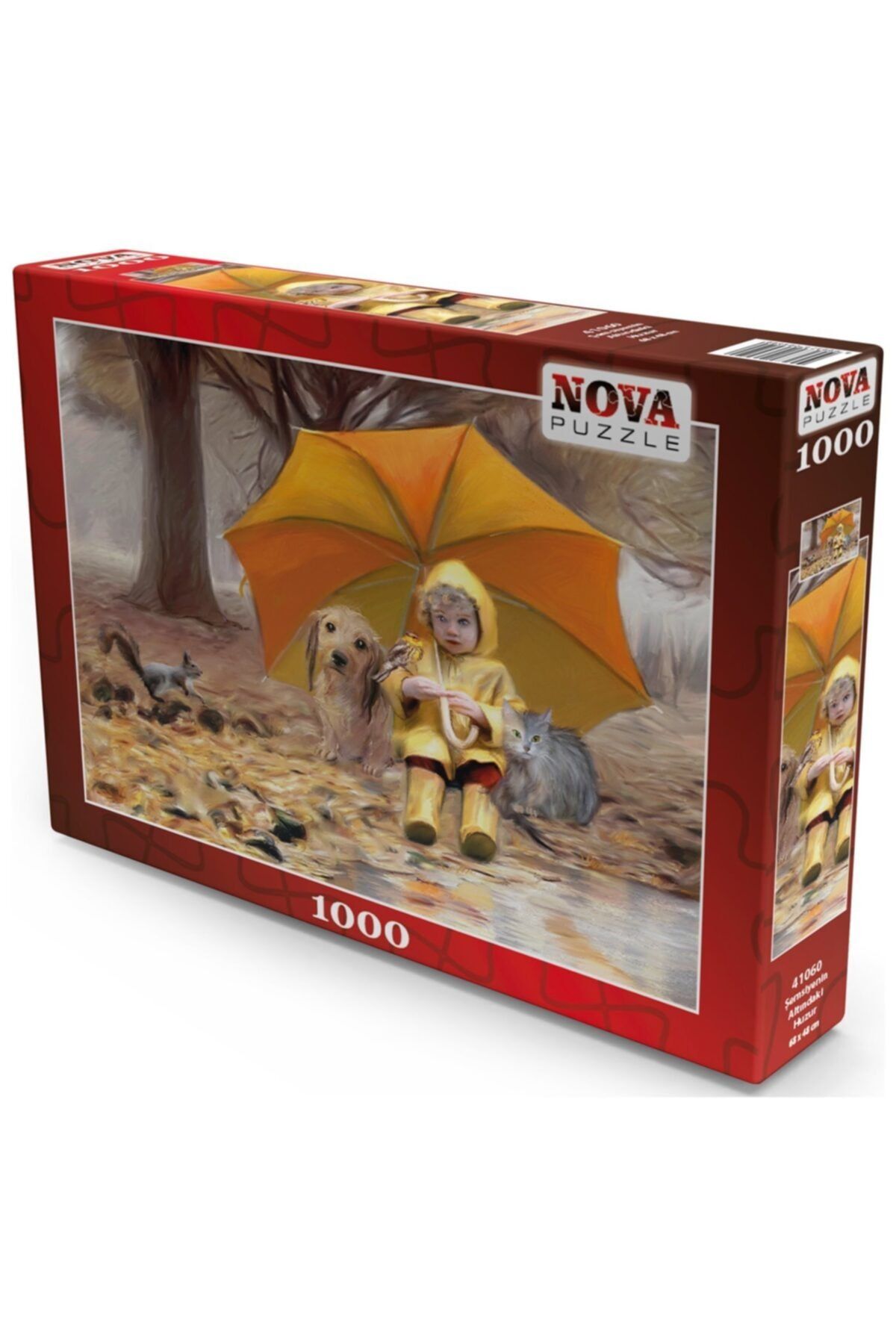 Nova Puzzle-Nova 1000 Piece Puzzle - Peaceful Six of the Umbrella 4