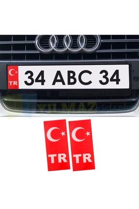 Tr Plaka Türk Bayrağı Damla Sticker Silikon Etiket Yapıştırma 1 Çift 386804972-trplka