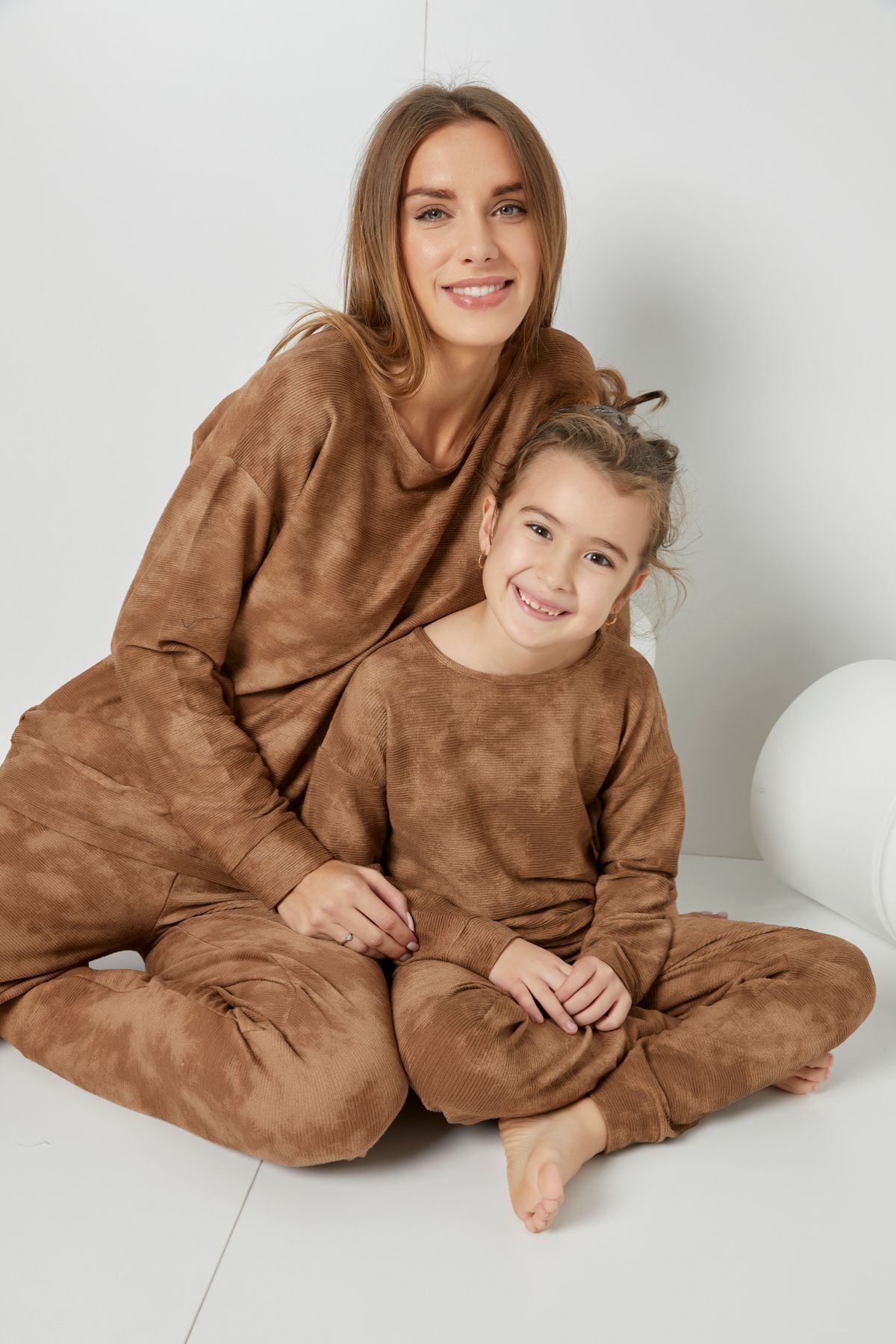 Desenli Örme Pijama Takım