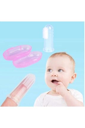 Bebek Parmak Diş Kaşıyıcı (PEMBE) Cocoparmak