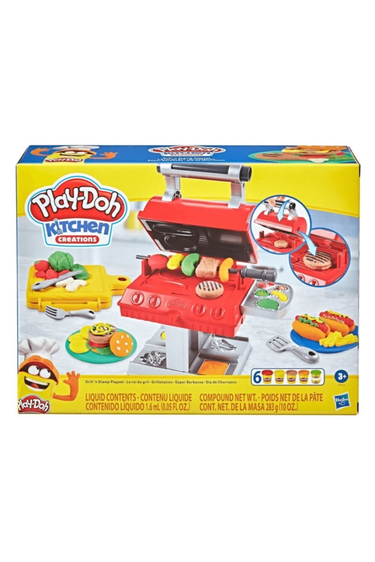 Play Doh Play-doh Yaratıcı Mutfağım Barbekü Partisi Oyun Hamuru Seti F0652