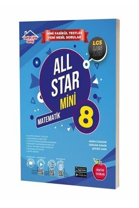 8. Sınıf All Star Matematik Mini Fasikül Testler 9357158613489