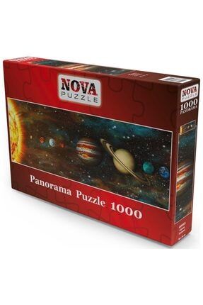 Güneş Sistemi Panorama Puzzle 1000 Parça NOVA40003