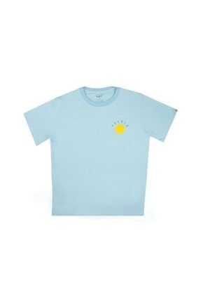 Tshirt Rising Sun Tee Pastel Mavi BFLUVX36